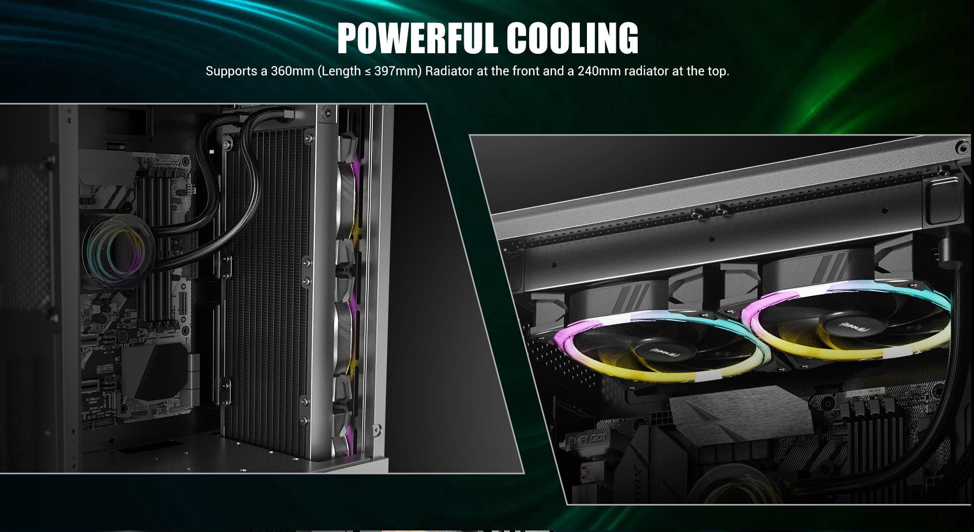 ANTEC NX Series NX500M Gaming Case